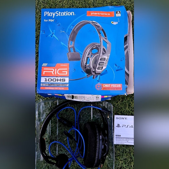 RIG 100HS GAMING HEADSET FOR PLAY STATION 4 - Picture 3 of 5